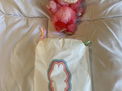 2 Pop Mart The Monsters Labubu Big Into Energy Pink Fluffy Bunny Keychain Vinyl Plush Pendant Blind Box