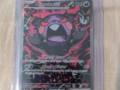 Morpeko Ex Special Illustration Rare
Pitch Black
Pokemon TCG 3 117/084