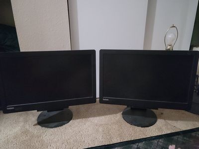 Lenovo ThinkCentre 10DQD LCD Monitor with Stand (Pair)