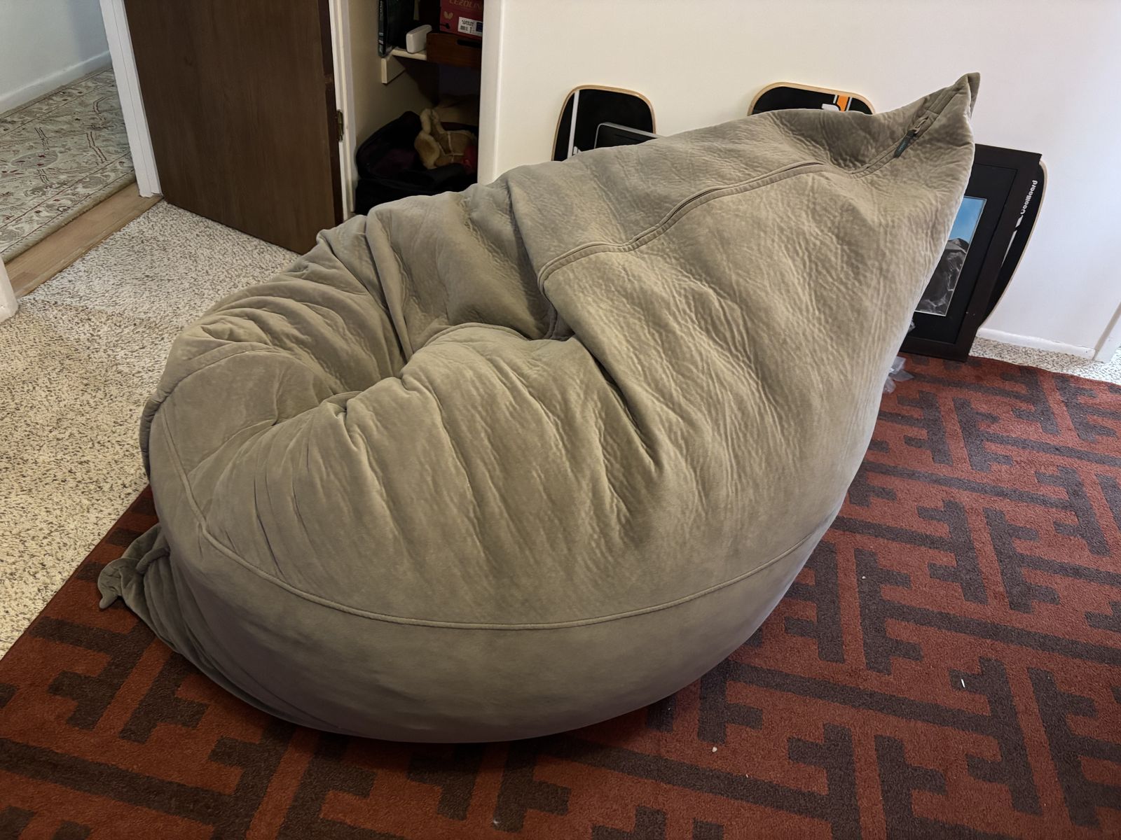 Lovesac pillowsac bag chair