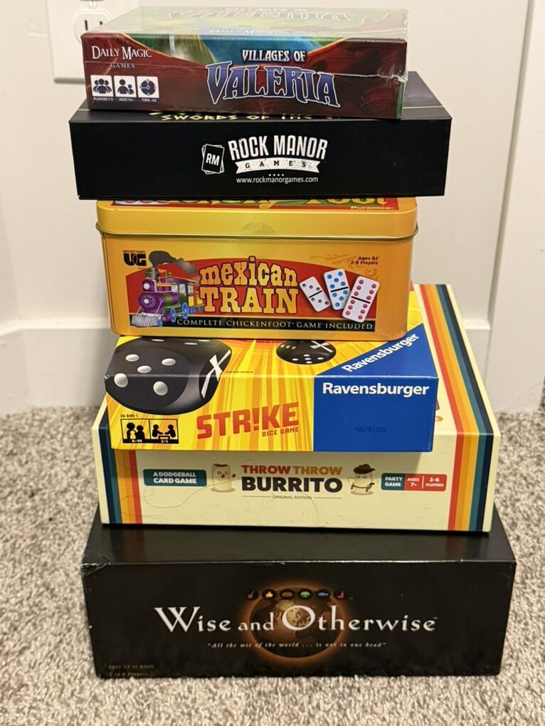 Assorted Board Games