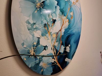 Metal Wall Art 36"x36" Ready To Hang