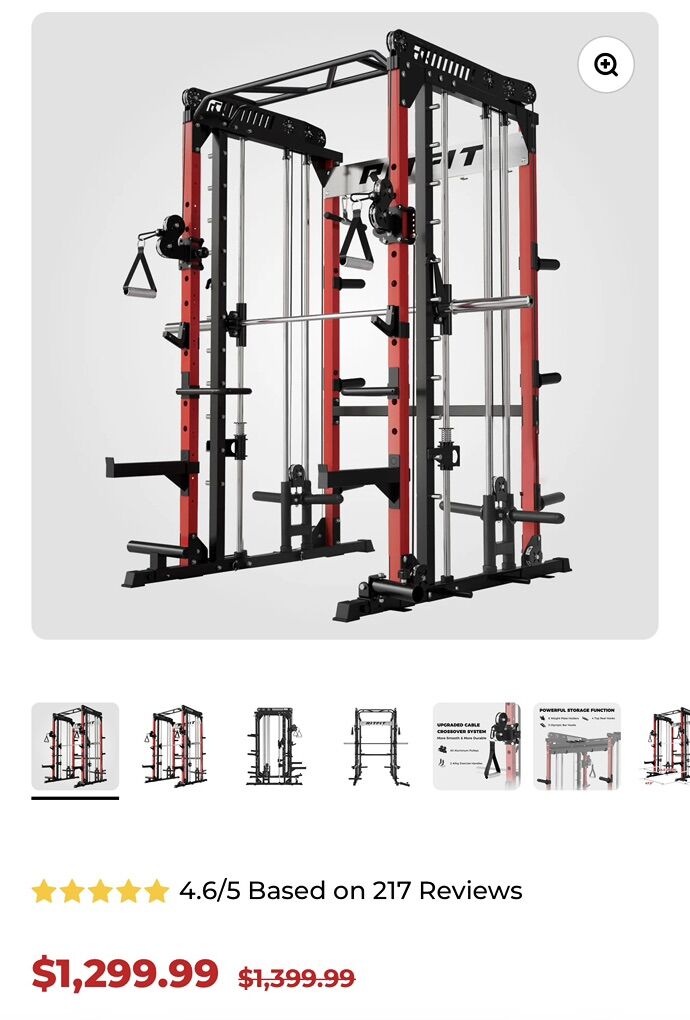 New Gym Rack