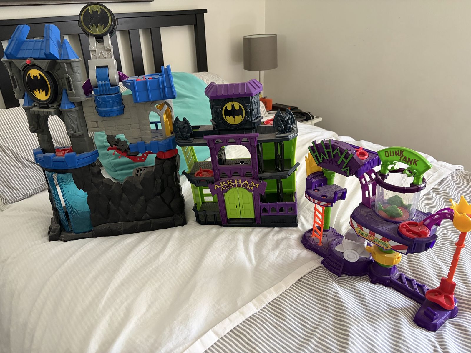 Batman and Joker Toy homes