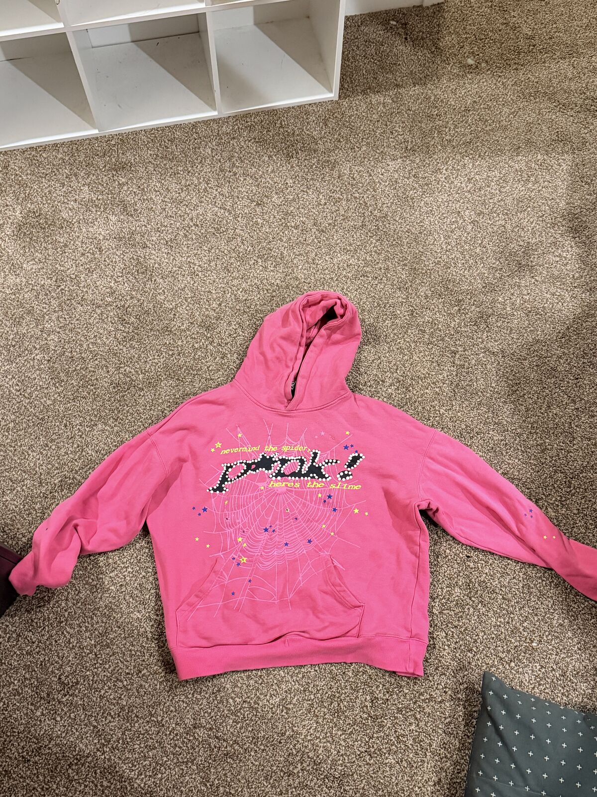 Pink Spider Hoodie