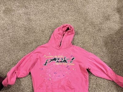 Pink Spider Hoodie