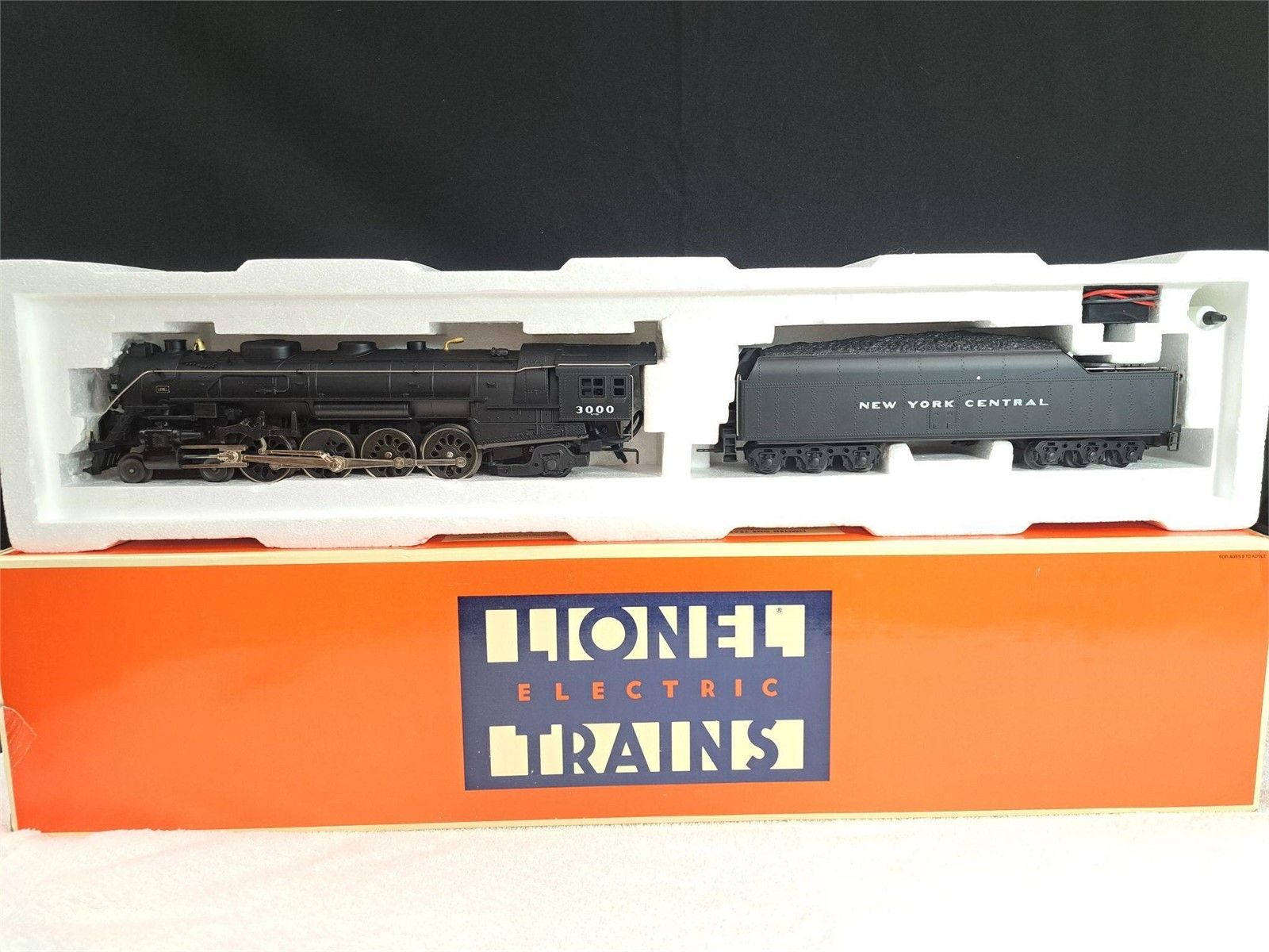 Lionel New York Central 4-8-2 Mohawk L-3 Steam Locomotive #3000 O Gauge w/ Box & RailSounds
