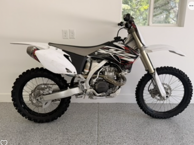 2009 Yamaha YZ 450f