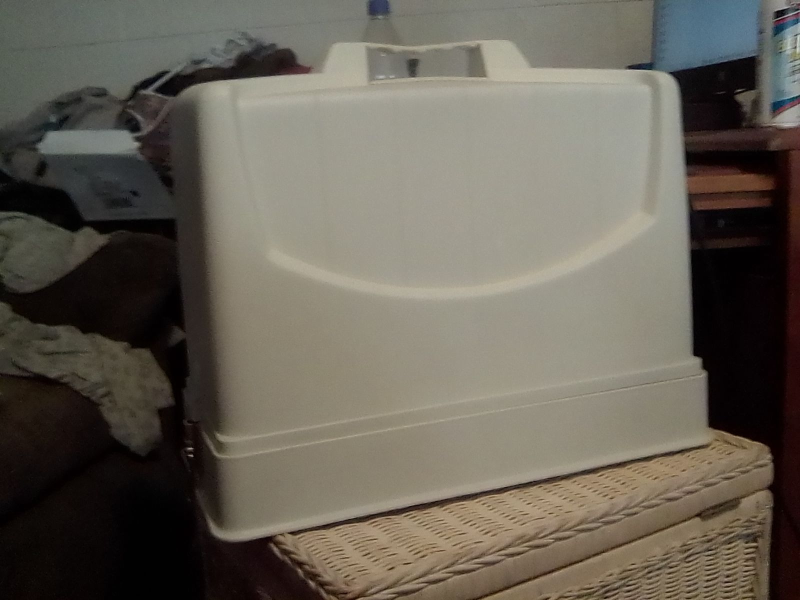 Belvedere Adler Model 850-B Sewing Machine with Case and Foot Pedal
