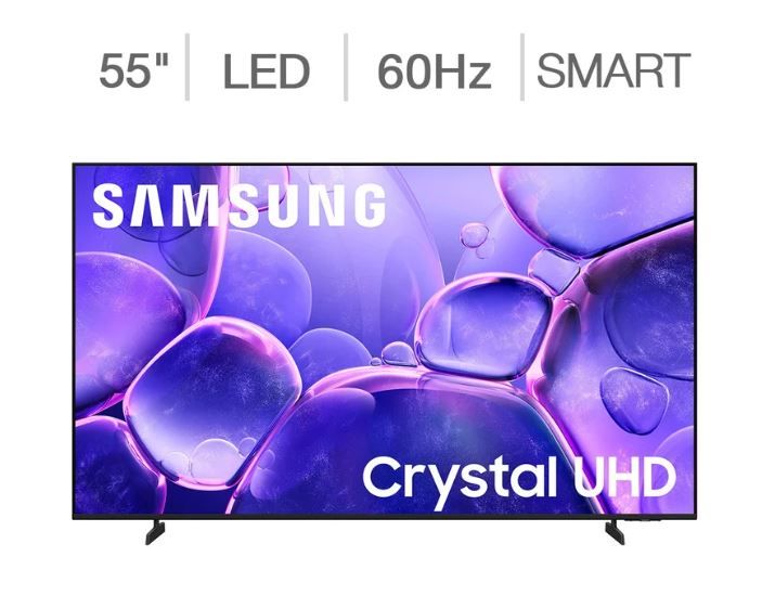 Samsung 55" UN55U8000F Crystal 4K 4K LED 60Hz Smart TV 9555888  #106175