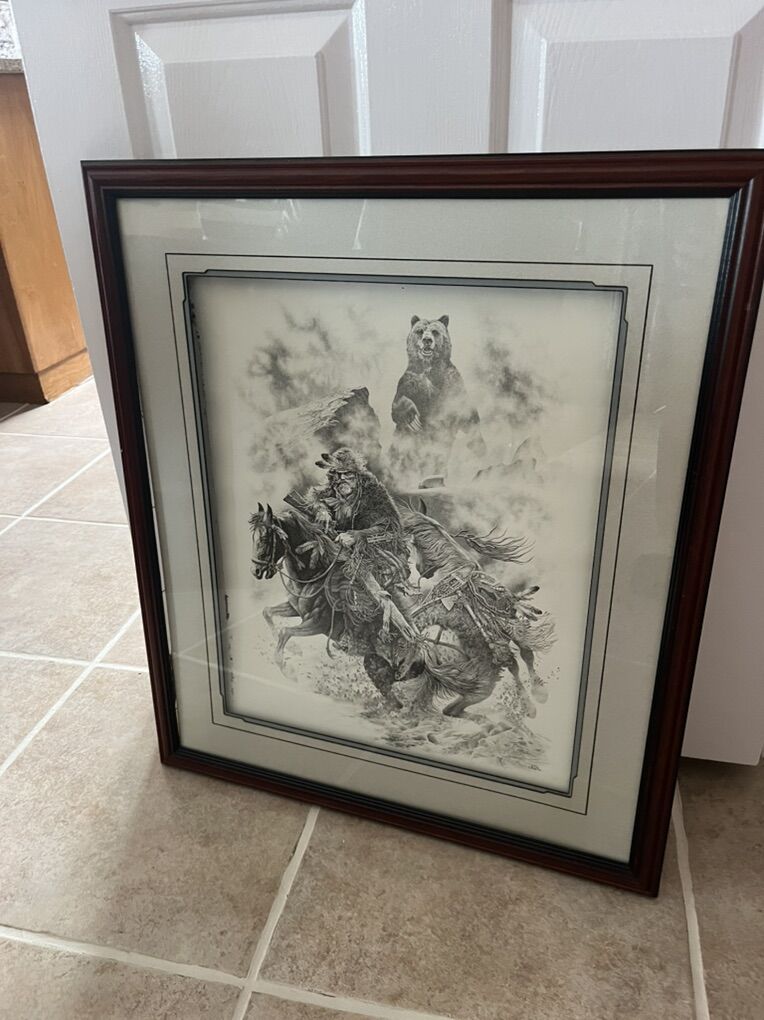 Mountain Man Western Picture Bill O'neill