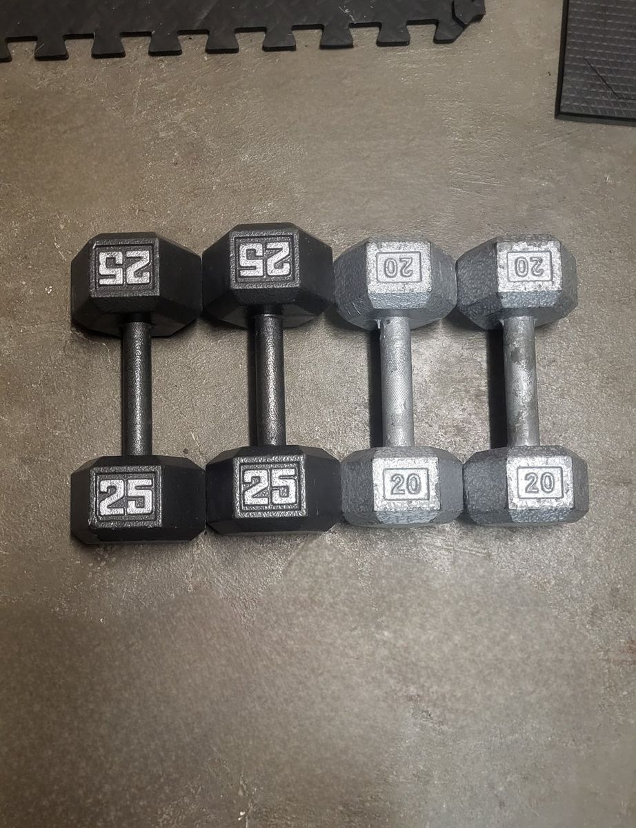 Dumbbells 90 pounds 