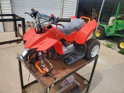 Youth kid 49cc Tao mini ATV Quad 4-Wheeler - need finished
