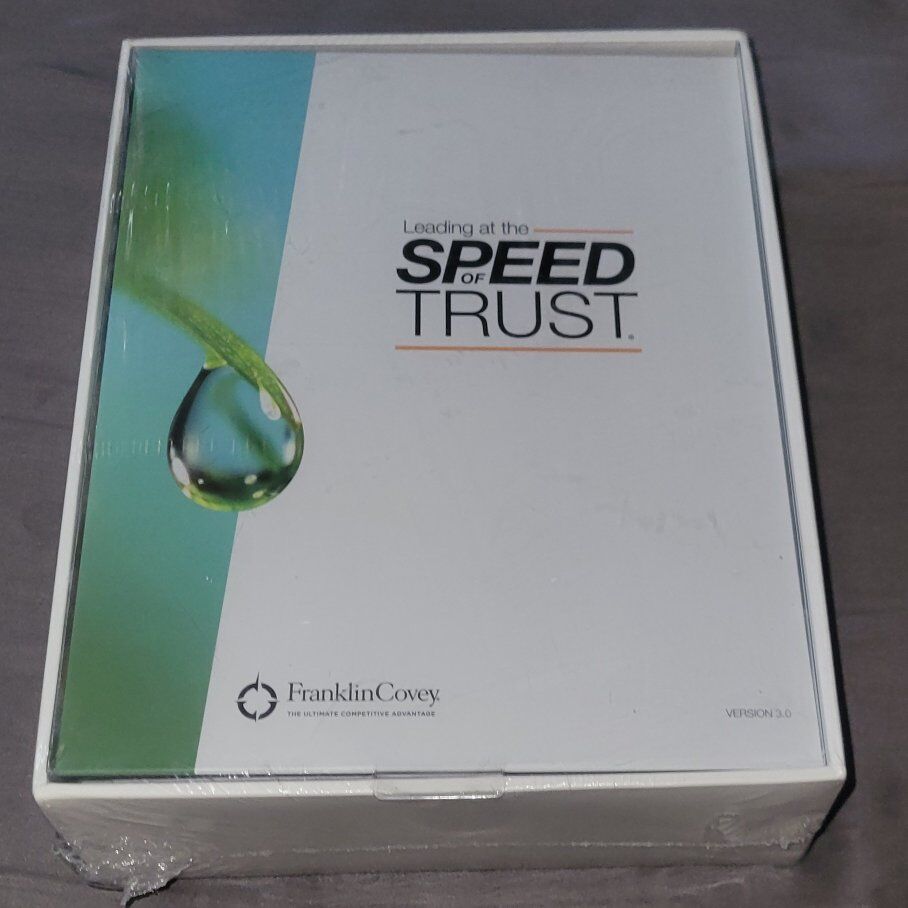 Leading at the Speed of Trust Set Franklin Covey