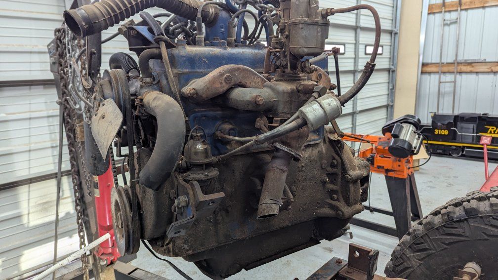 Hurricane Flat 4 L head engine