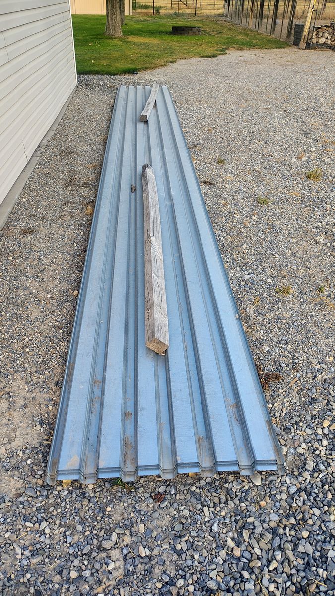 22 ga x 36" x 302" Galvanized B Decking