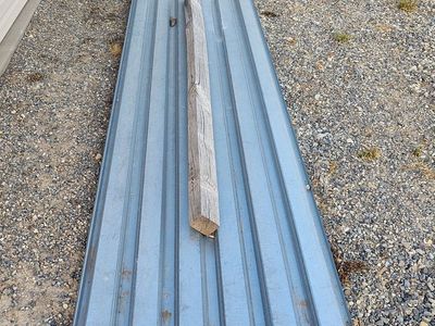 22 ga x 36" x 302" Galvanized B Decking