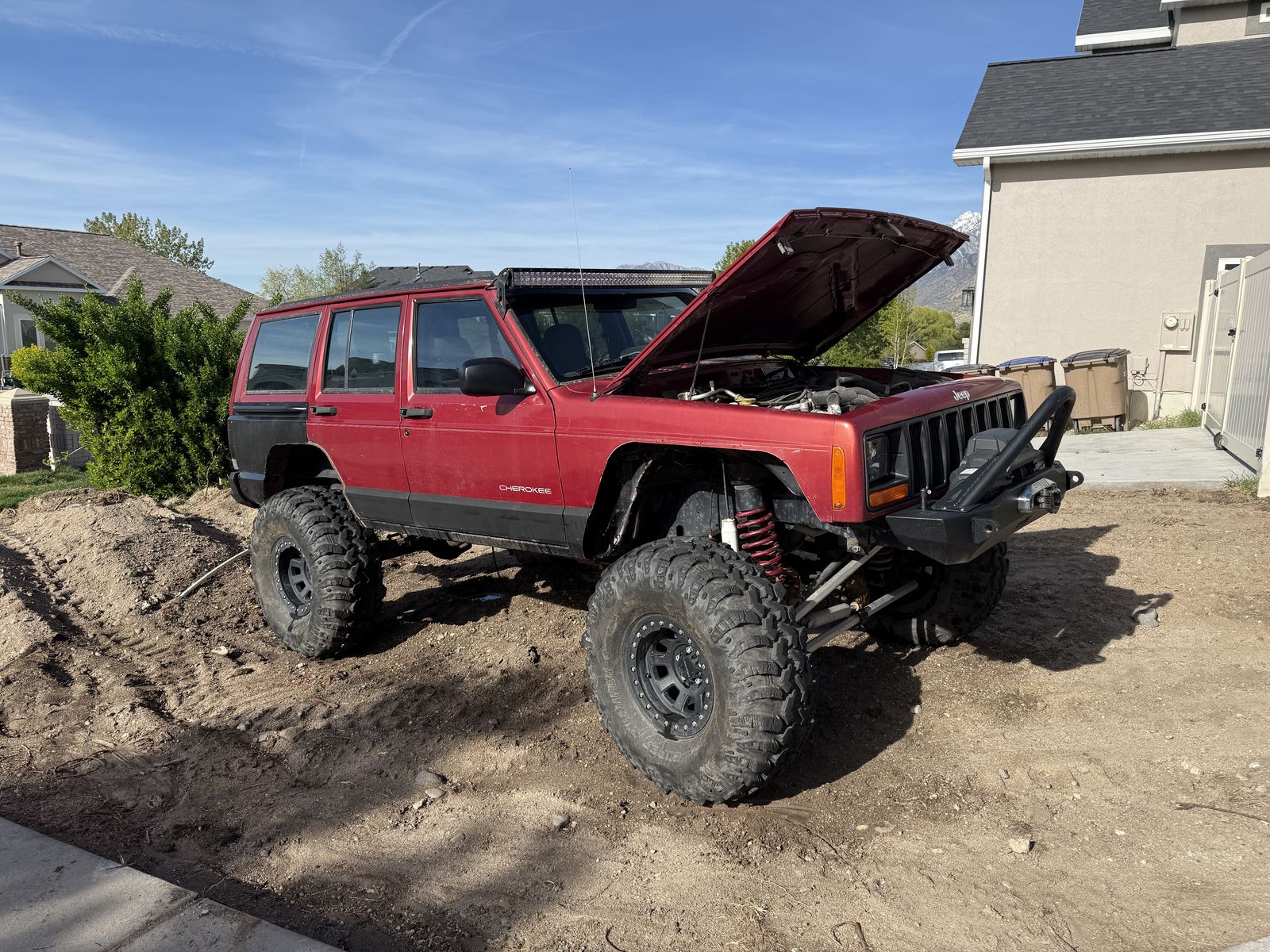 1998 jeep Cherokee XJ rock crawler