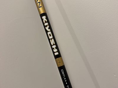Oban Kiyoshi Black 75g 05 Extra Stiff Callaway Driver Shaft