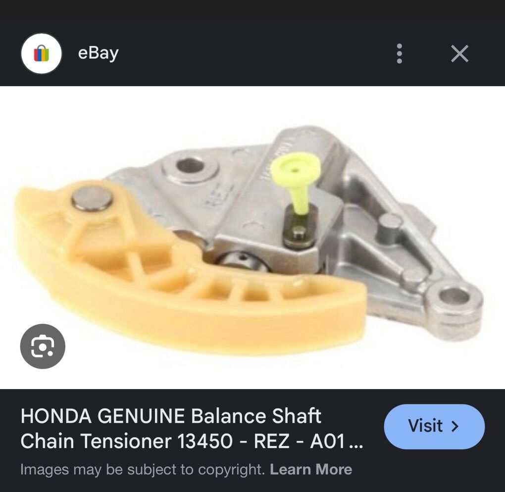 Honda Engine Balance Chain Tensioner New