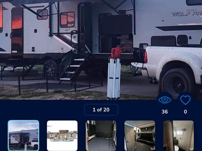 2021 Wolfpack Fifth Wheel Toyhauler w/13 Foot Gara