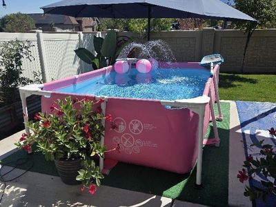 Pool, pump, fountain, and accessories