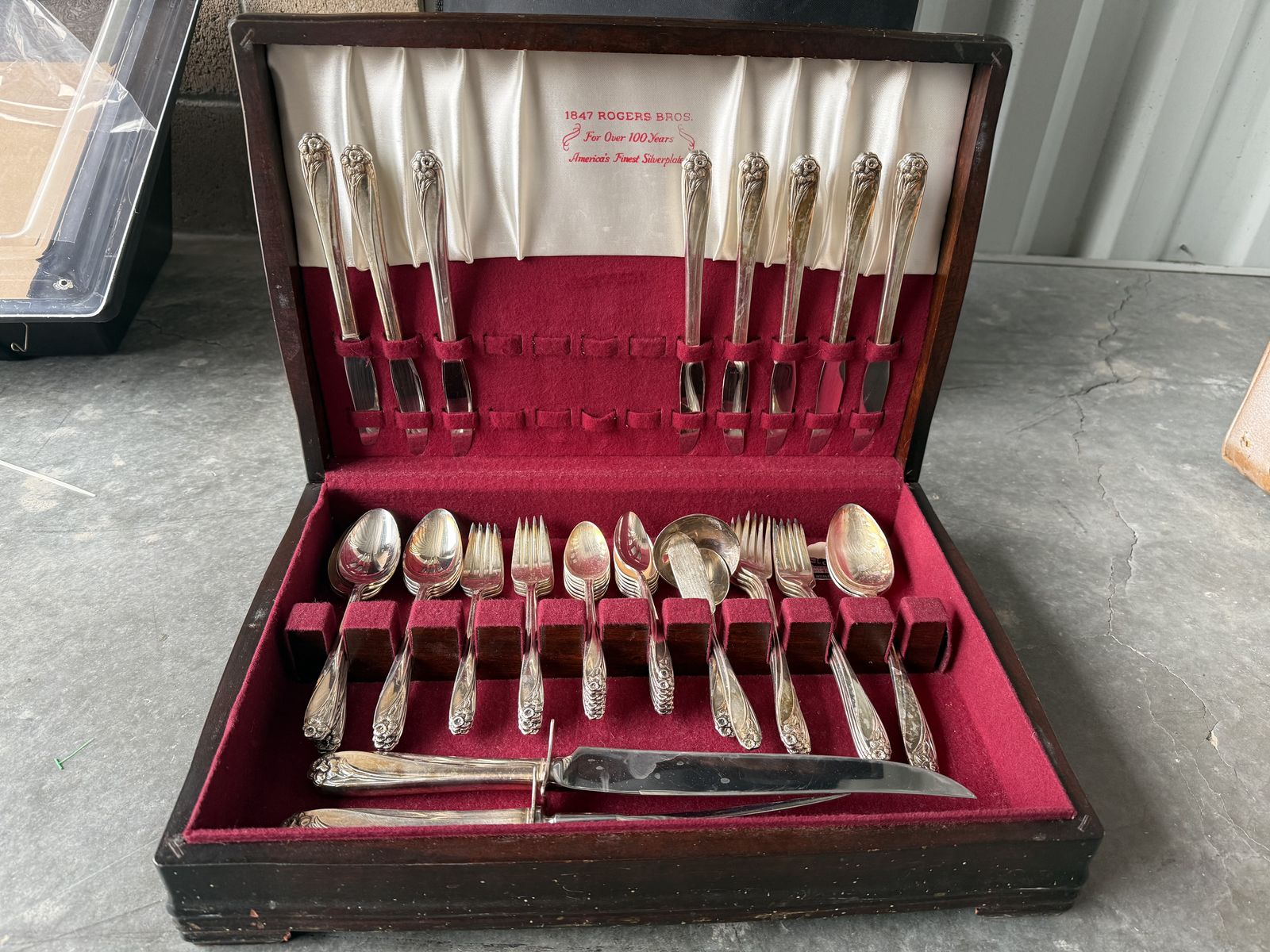 vintage 1847 rogers bros daffodil silverware