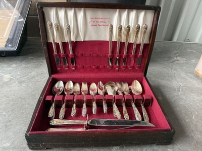 vintage 1847 rogers bros daffodil silverware