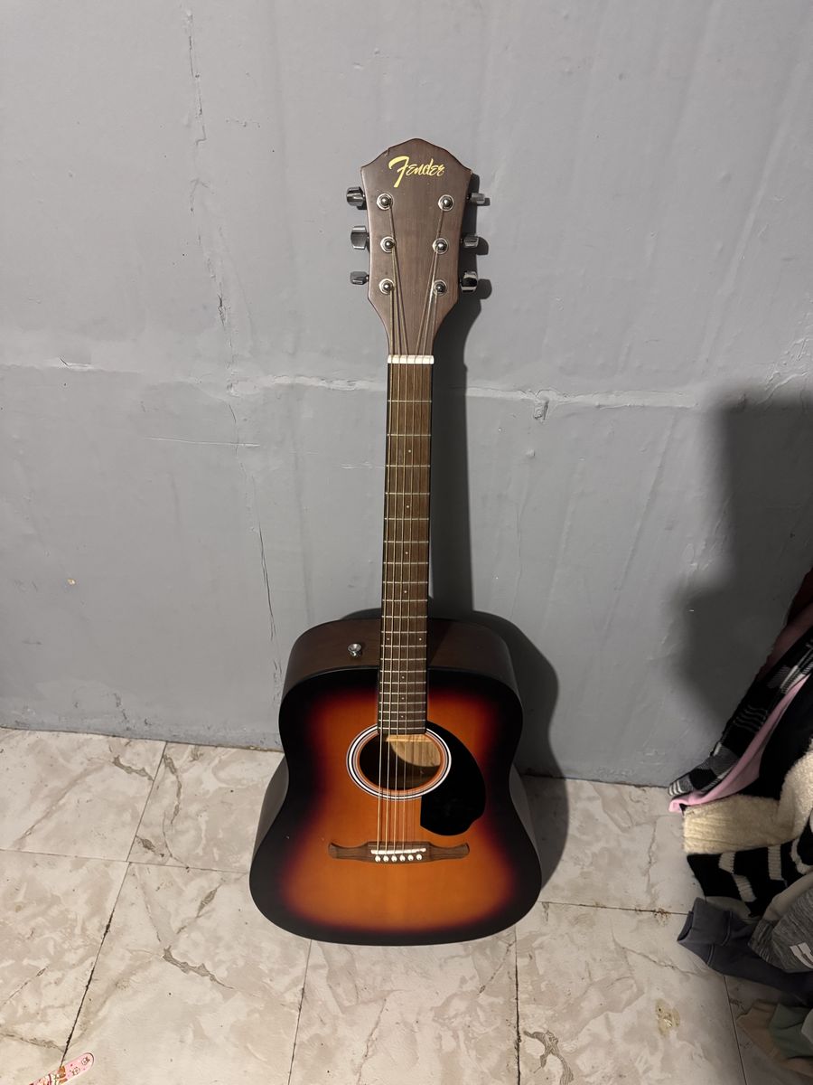 Fender Acoustic Guitar - Sunburst Finish, Great for Beginners