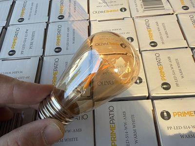 NEW S14 LED Patio String Light Bulbs – Warm White – $2 Each or $500 for 350EA