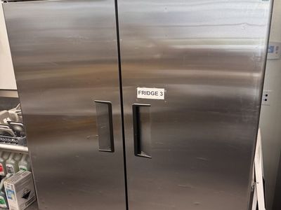 Atosa 2-Door Stainless Reach-In Commercial Fridge