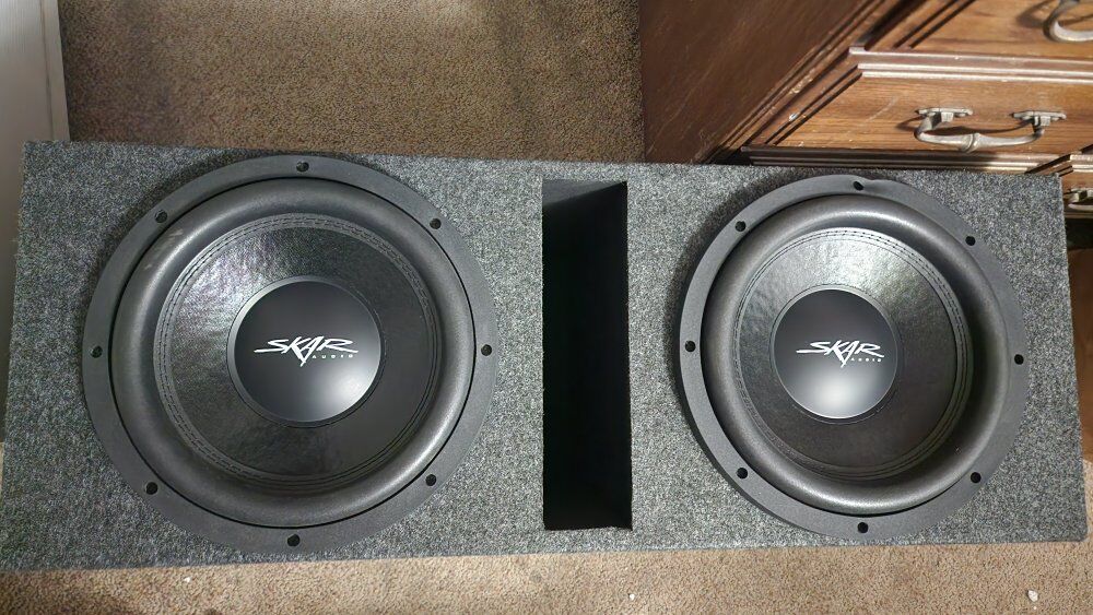 Two DVC SKAR 12s in vented box