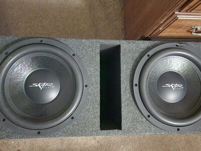 Two DVC SKAR 12s in vented box
