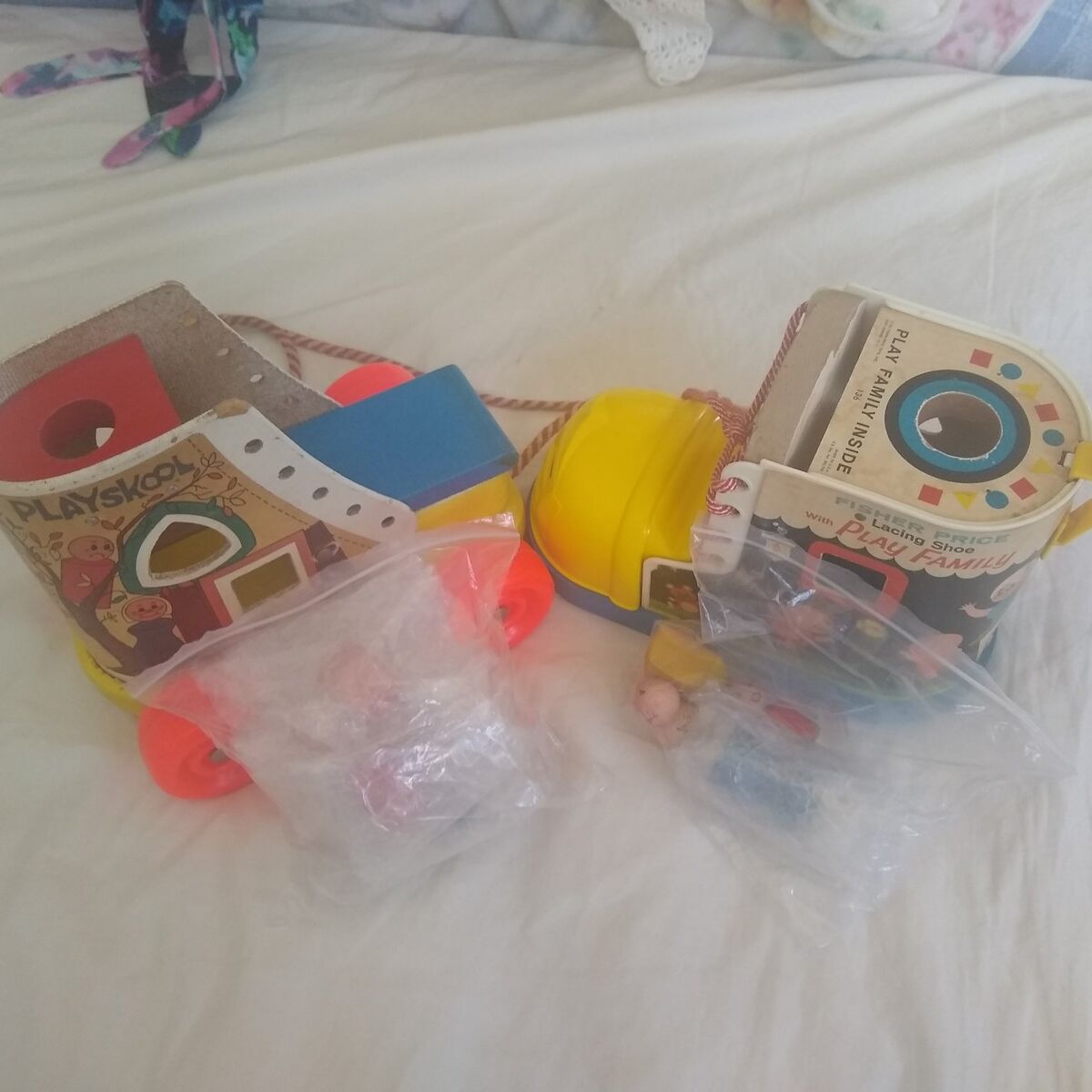 Fisher Price Lacing Shoe Play Family and PlaySkool