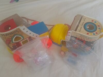 Fisher Price Lacing Shoe Play Family and PlaySkool