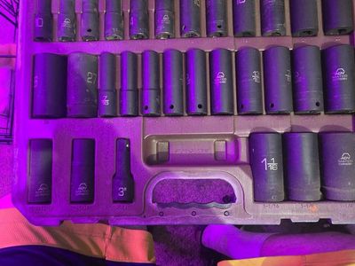 Matco Tools 1/2" Drive Socket Set - Imperial & Metric, Deep Sockets, w/ Case