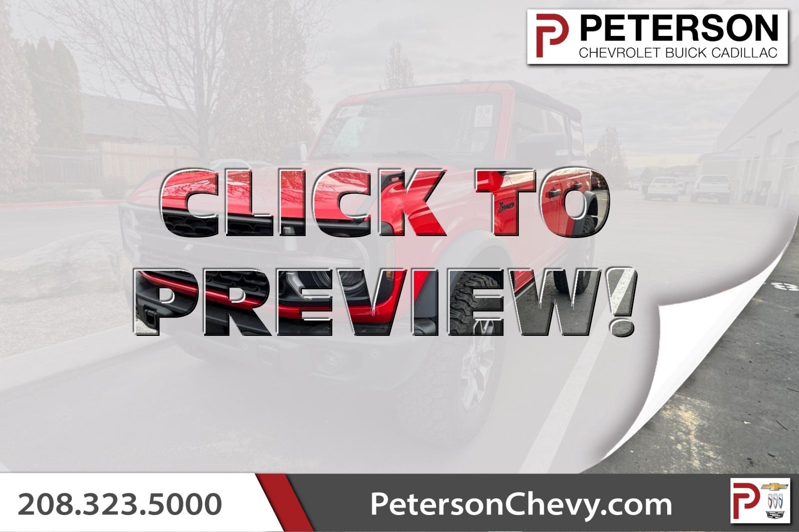 2023 Ford Bronco Badlands Advanced