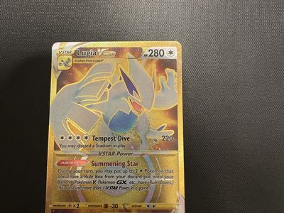 Lugia VSTAR Secret Rare Gold 211/195 Pokémon TCG Card