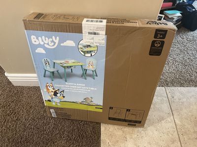 NEW: Delta Bluey Table & Chairs