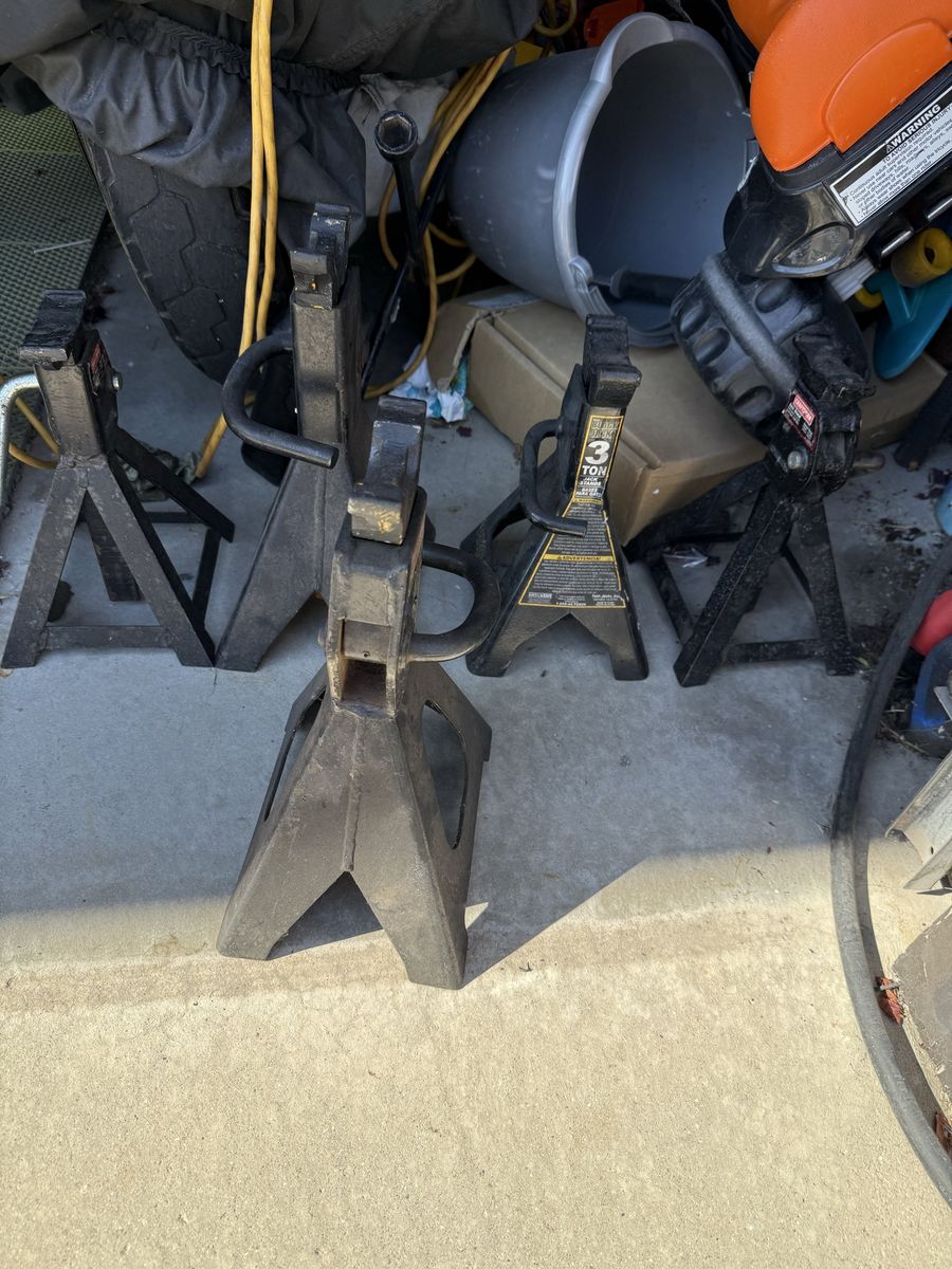 Craftsman 3-Ton Jack Stands (2Pair) - 6,000 lbs High Lift Capacity