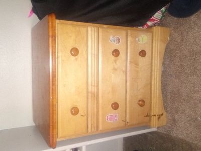 6drawer dresser and night stand