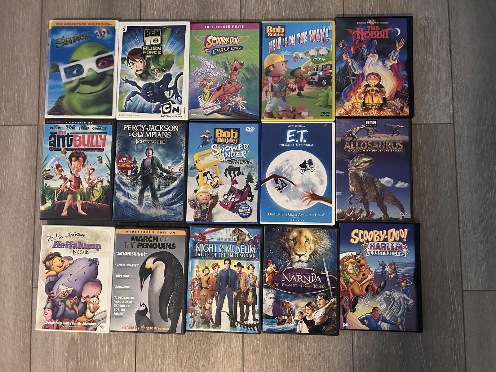 DVDs, kids