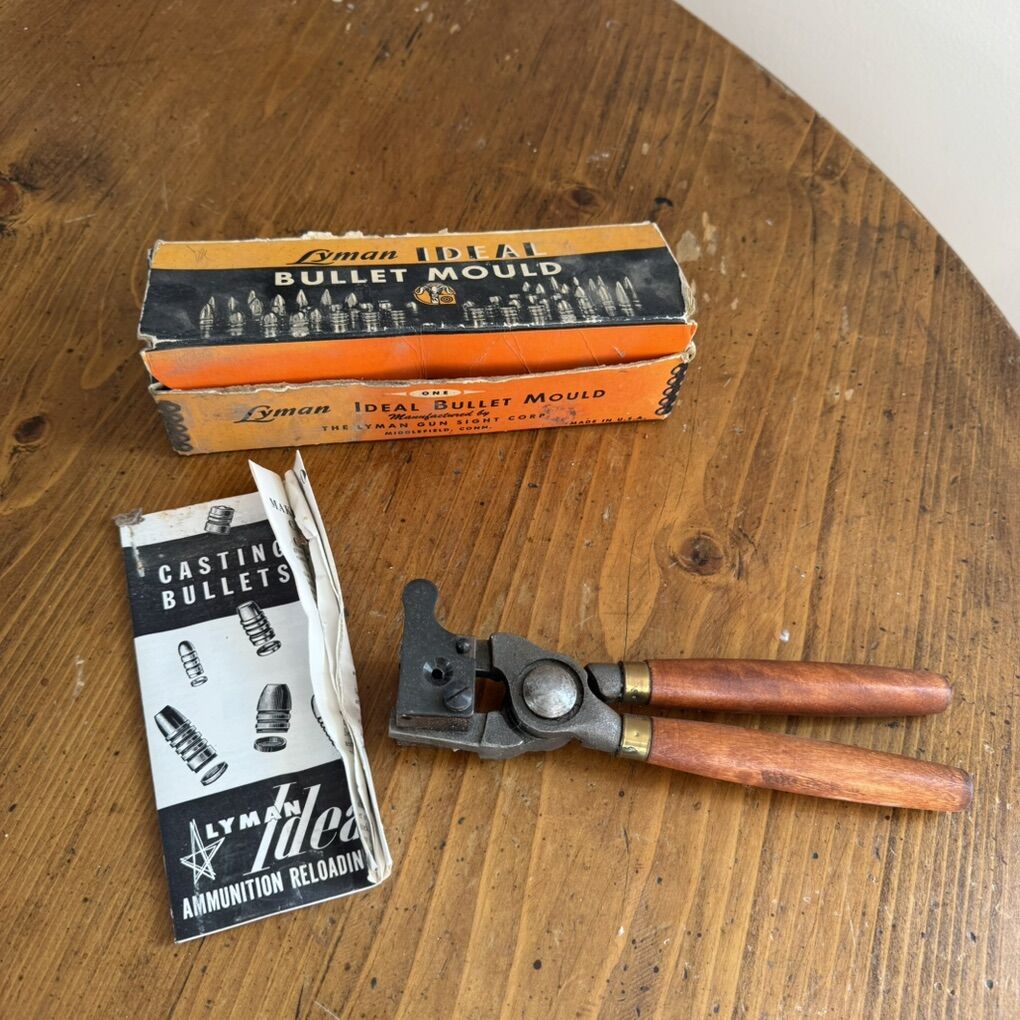 Vintage Ideal Bullet Mould With Handles 357 446