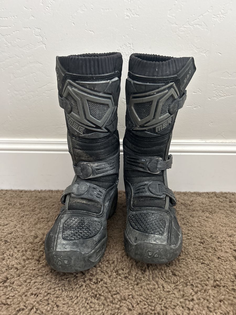 MSR Motorcycle Boots - Youth Size 5