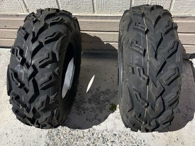 2 New Maxxis ATV tires 25X8-12