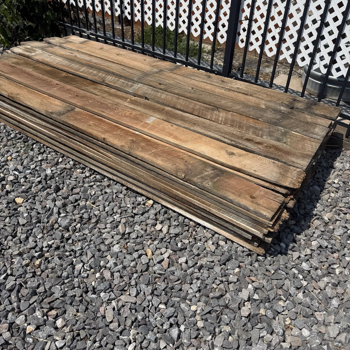 Cedar Fencing 8’ Foot Old Growth Thick Rustic Boards