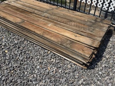 Cedar Fencing 8’ Foot Old Growth Thick Rustic Boards