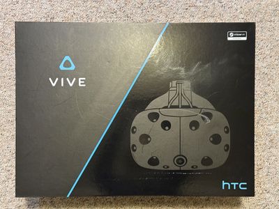 HTC Vive Gen 1 PC VR Headset + Controllers + Base Stations