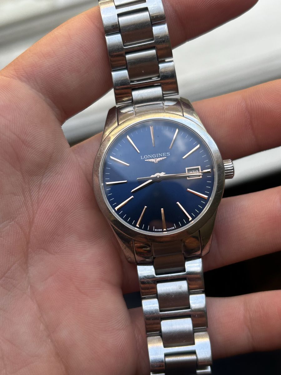 Longines Swiss Made Women’s Watch Blue Dial Stainless Steel
