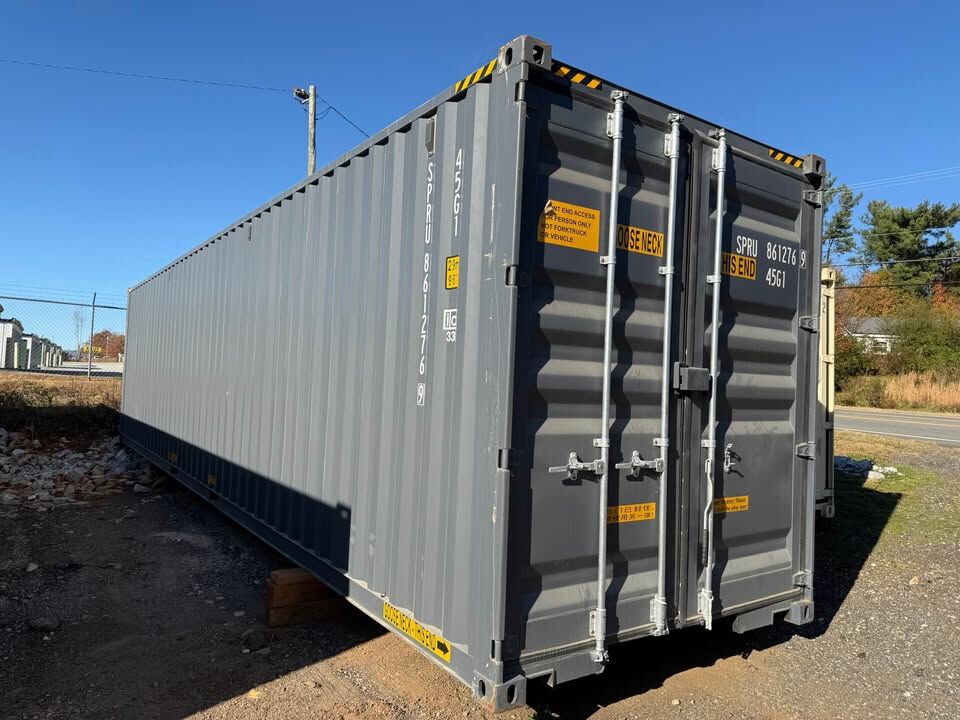 40 FT High Cube New Double Door Shipping Container